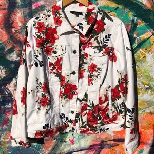 DG stretch denim jacket.